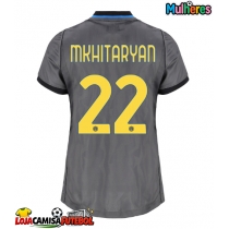 Camisa de Futebol Inter Milan Henrikh Mkhitaryan #22 Equipamento Alternativo Mulheres 2026-27 Manga Curta